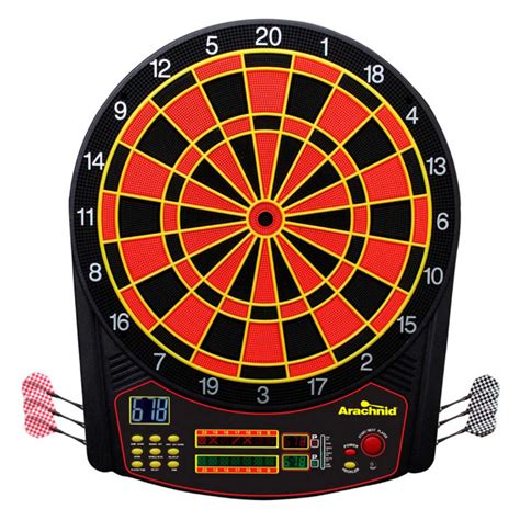 arachnid cricketpro  electronic dart board soft tip electronic dartboard