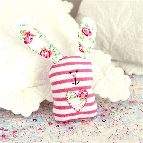 Upcycle An Old Sock Into This Sweet Sock Bunny Hop To It