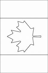 Flag Canada Canadian Craft Quilt Crafts sketch template