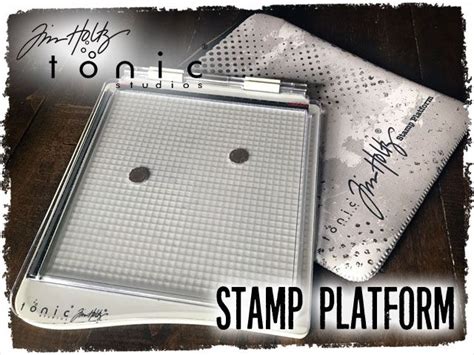 stamp platform tim holtz   tim holtz stamping platform
