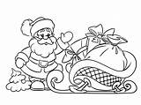 Santa Claus Drawing Christmas Coloring Kids Pages Sketch Line Easy Pencil Emblem Chevy Drawings Gift Step Draw Lucia St Gifts sketch template