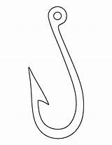Hook Stencils Hooks Patternuniverse Creating Coloringonly Fisherman sketch template