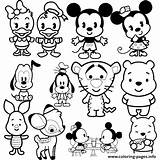 Tsum Cuties Mickey Getdrawings Colorier Mouse Mewarnai Jecolorie Fois Imprimé sketch template