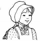 Pioneer Clipart Clip Lds Bonnet Girl Pioneers Coloring Woman Pages Mormon Teacher Cliparts Drawing House Children Primary Farm Frontier Little sketch template