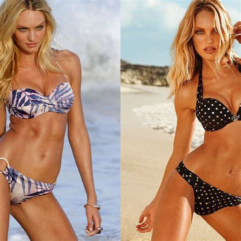 Candice Swanepoel Before And After A Victoria’s Secret Photoshop