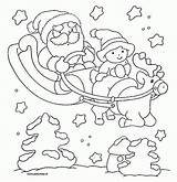 Schlitten Weihnachten Ausmalbilder Malvorlagen sketch template