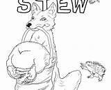 Stew Coloring Wombat Colouring Getdrawings sketch template