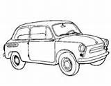 Colorare Classica Automobili Acolore Disegno sketch template