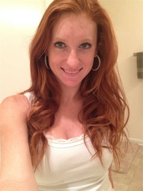 pretty ginger selfie photo redhead next door photo gallery