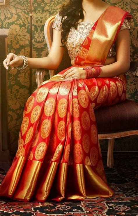 20 Gorgeous Pics Of Red Saree Blouse Designs