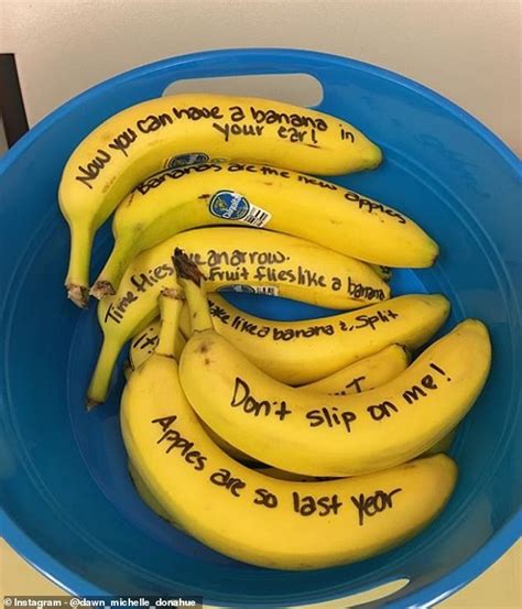 Funny Banana Messages Poke Fun At Meghan S Inspirational Ones Daily