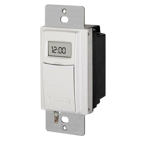 intermatic st  adjusting programmable wall switch timer white