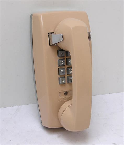 vintage western electric bell system wall phone  bmp push button telephone ebay