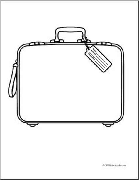 high quality suitcase clipart coloring transparent png images