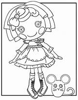 Lalaloopsy Coloring Choose Board Pages sketch template