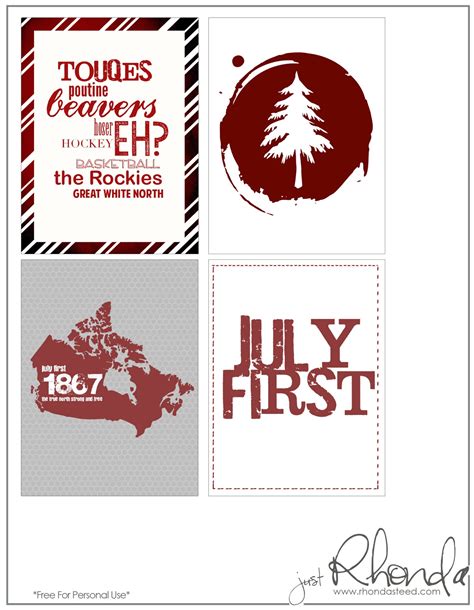 cropping canuck canada day printables