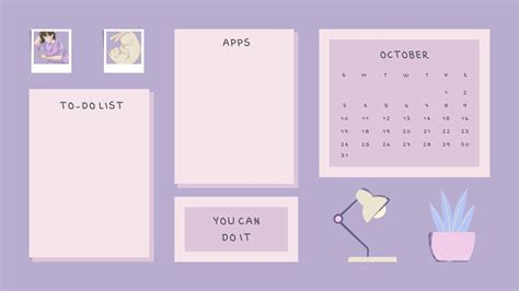 customizable cute desktop wallpaper templates