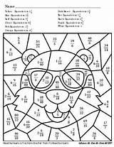 Fractions Coloring Equivalent Grade Groundhog Pages Printables Fun Activities Pdf sketch template