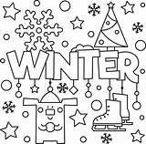 Winter Colouring Printables Welcome sketch template