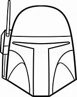Boba Fett Coloring Vader Darth Mandalorian Stormtrooper Dragoart Clipartmag sketch template