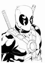 Deadpool Coloring Pages Printable Marvel Kids Book Bestcoloringpagesforkids Sheets sketch template