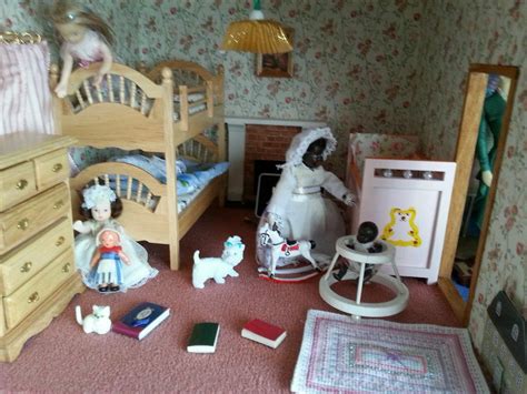 nanny  nursery  doll house doll house nursery