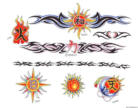 New Black Tribal Armband Tattoos Designs ไอเดีย