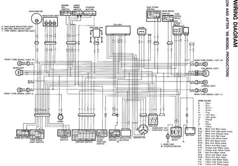 suzuki dr  motorcycle wiring diagram   wiring diagrams