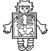 ray coloring pages  kids coloring home  xray coloring