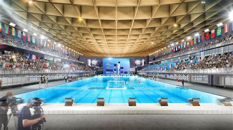 Gallery Of 2024 Paris Olympics’ Aquatic Center Mad Architects Media 1