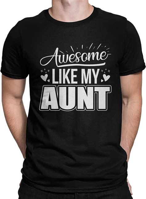 awesome like my aunt t shirt funny aunt 100 cotton tee