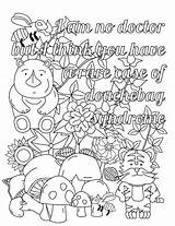 Coloring Pages Swear Adult Visit Printable Asshole Word Color sketch template
