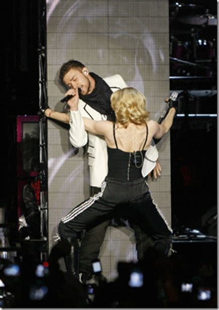 Scandal Of The Stars Madonna Pinned Justin Timberlake Against Wall