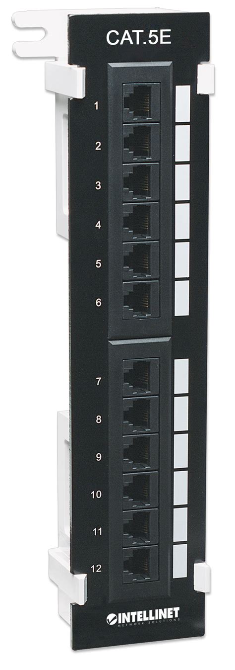 intellinet cate wall mount patch panel