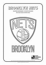 Coloring Pages Nba Basketball Teams Cool Playoffs Schedule Baseball Shoes Nets Brooklyn Needle Punch Court Craft Sport Patterns sketch template