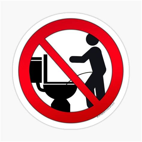 toilet accessories toilet sticker funny if you miss black clean your