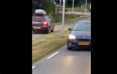 onschuldigen lastiggevallen  heksenjacht na dumpert filmpje van wegpiraat auto adnl