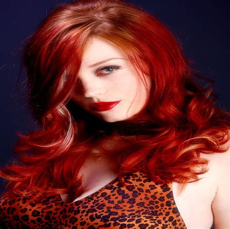 Brilliant Redhead Beauty Red Hair Shinny Brilliance Bonito Woman