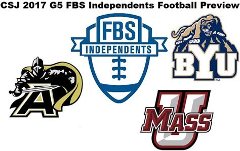 season  fbs college football picks independents  college sports journal