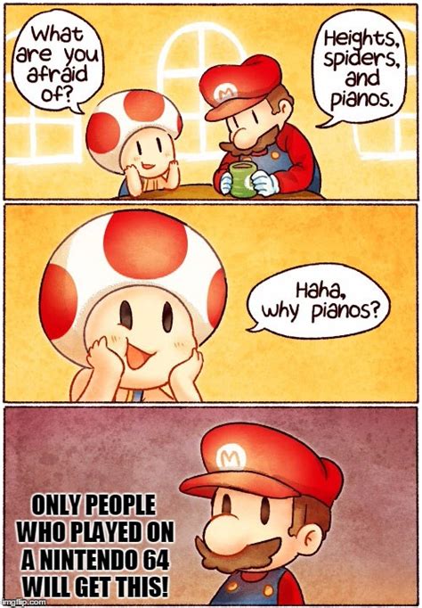 Mario Discusses His Fears To Toad Imgflip