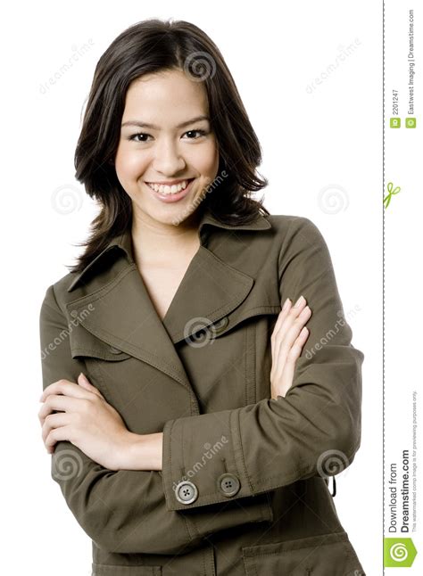 glimlachende vrouw stock afbeelding afbeelding bestaande
