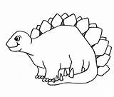 Dinosaur Clipart Outline Cute Dinosaurs Clipground sketch template