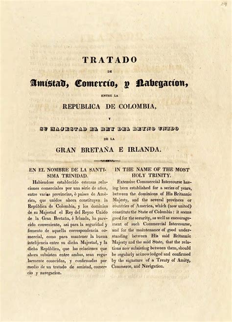 tratado  ratificacion del tratado de amistad comercio  navegacion entre la republica de