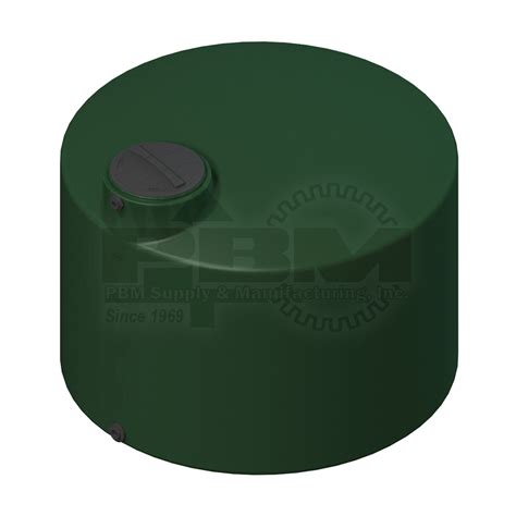 gallon water storage tank green
