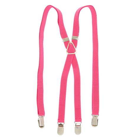 skinny braces pink claire s