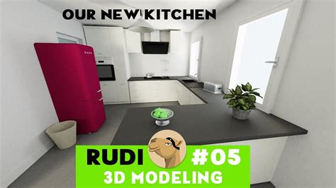 kitchen  blender   modeling youtube