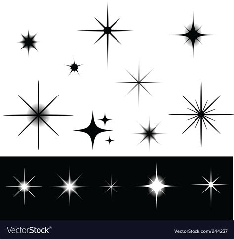 sparkles royalty  vector image vectorstock