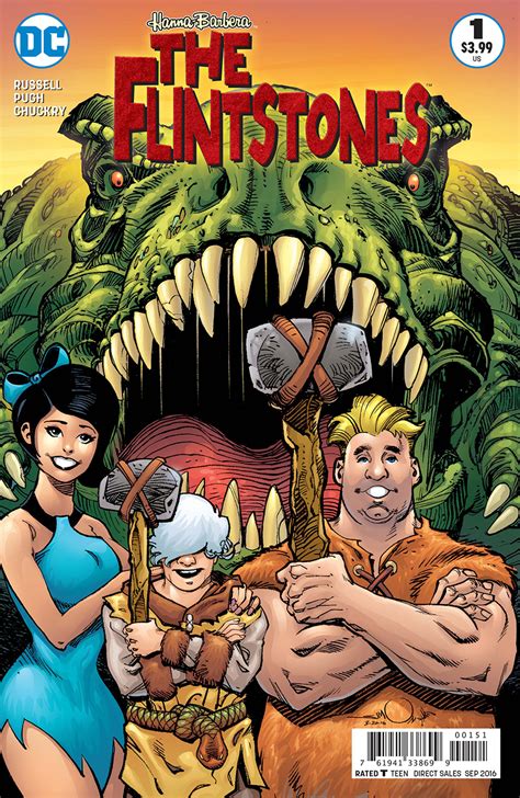 May160284 Flintstones 1 Barney And Betty Var Ed