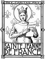 Jeanne Sainte sketch template