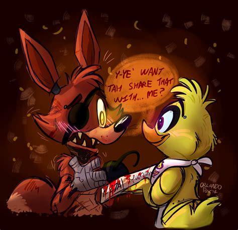 foxy x chica favourites by zpoxi on deviantart